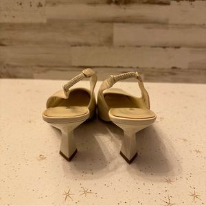 Karen Scott 90s Vintage Slingback Kitten Heel